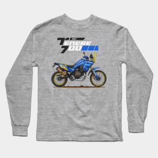 Rally raid bike in Gauloises livery Long Sleeve T-Shirt